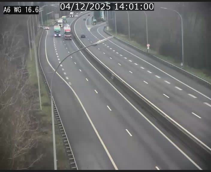 Traffic live webcam Luxembourg Aire de Capellen - A6 - BK 16.6 - direction Luxembourg/France/Allemagne