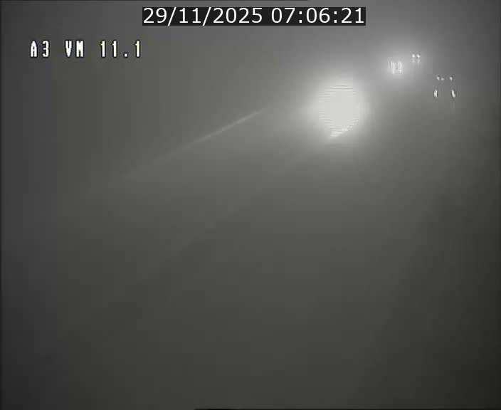 Webcam à la frontière franco-luxembourgeoise, avant la Croix de Bettembourg - BK 11.1 - direction Luxembourg-ville