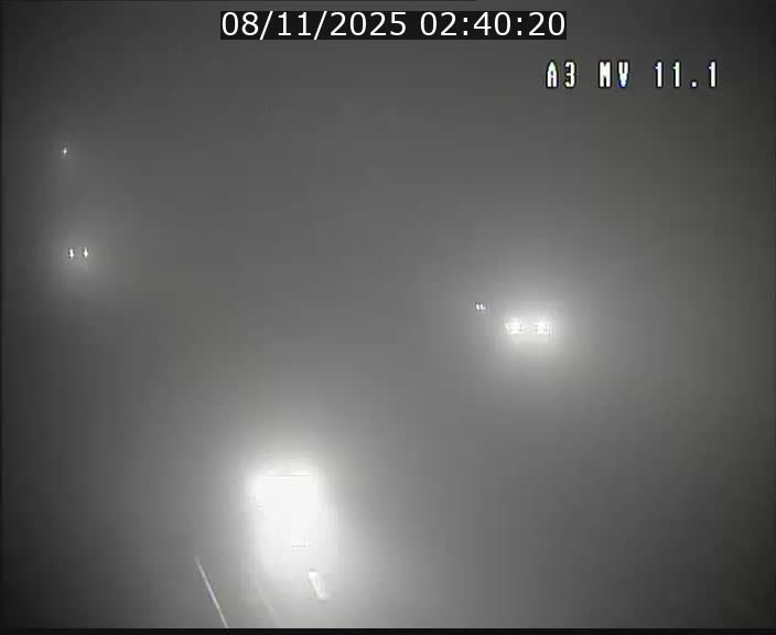 Traffic live webcam Luxembourg Croix de Bettembourg A3 - BK 11.1 - direction Luxembourg-ville