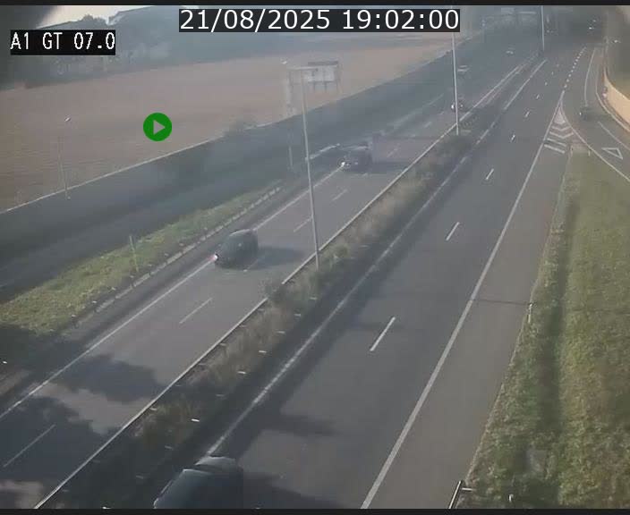 Traffic live webcam Luxembourg Cents - A1 direction Kirchberg - BK 7