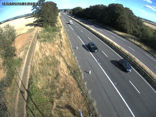Caméra autoroute France - A30, Havange direction Metz
