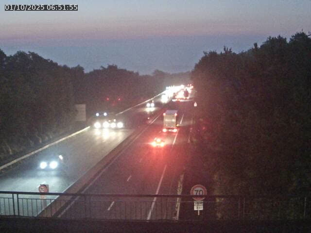 Caméra autoroute France - A33, Houdemont direction Lunéville