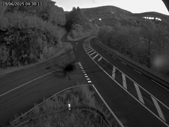 Caméra autoroute France - N66, col du Bussang direction Remiremont