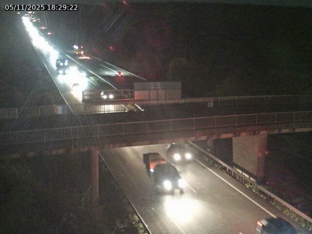 Caméra autoroute France - A31, Zoufftgen direction Luxembourg-ville, à la frontière entre la France et le Luxembourg