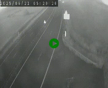 Caméra autoroute A75 à hauteur du col de la Fageole en direction de Clermont-Ferrand