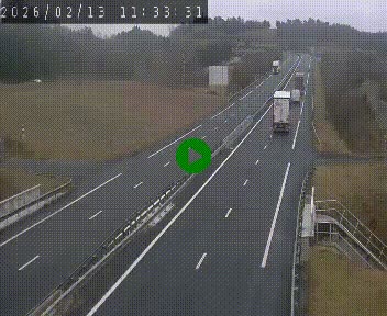 Caméra autoroutière France - A75, Coren, en direction de Montpellier