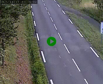 Caméra routière France - N102, au niveau du col de Montmirat à Saint-Etienne-du-Valdonnez à 1039 mètres d'altitude