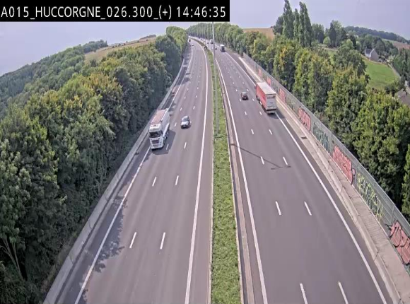 Webcam autoroute Belgique - Viaduc de Huccorgne - E42 