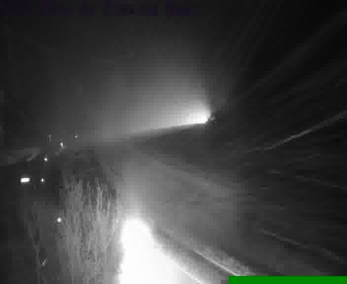 Webcam sur la D603 située en haut de la Côte de Zimming. Vue orientée vers Saint-Avold.