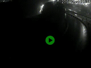 Caméra autoroute à la jonction entre l'A7 et la D301 (Boulevard urbain Sud de Lyon) à Feyzin, au sud de Lyon. Vue orientée vers Mions