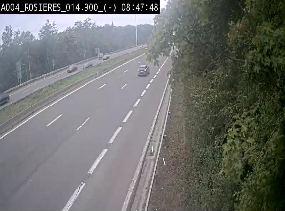 Webcam traffic E411(A4) - BK 14.4 - Rosières