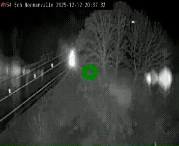 Webcam à hauteur du Leclerc Normanville sur la N154. Vue orientée vers Rouen