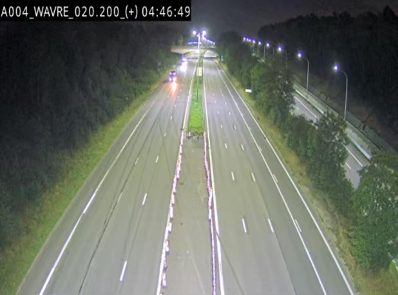 Webcam @ Wavre-sud KP 19.6, A4/E411