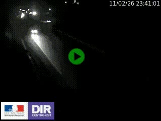 Webcam routière à Saint-Etienne-Terrenoire sur la RN88 avant la jonction entre l'A72 et le Boulevard Périphérique de Saint-Etienne