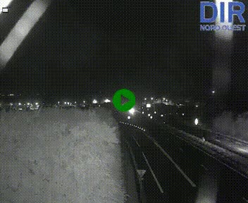 Webcam au début de l'A84 sur le périphérique Ouest de Caen (N814) à hauteur de la sortie 9, Porte de Bretagne