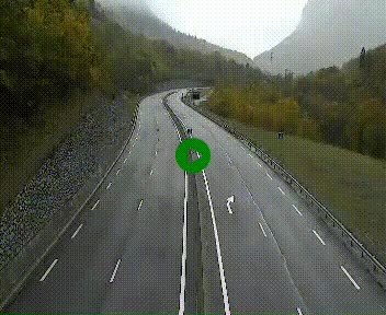 Webcam L'Hospitalet-près-l'Andorre sur N20, en direction d'Andorre