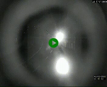 Webcam au carrefour de la croisade, à la jonction entre la N22 et la N320, avant le poste de douane franco-andorrane. Webcam à 1790 mètres d'altitude