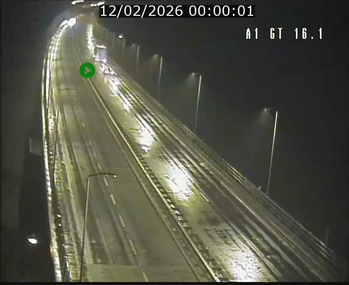 Traffic live webcam Luxembourg Niederanven - A1 direction Allemagne - BK 16.1