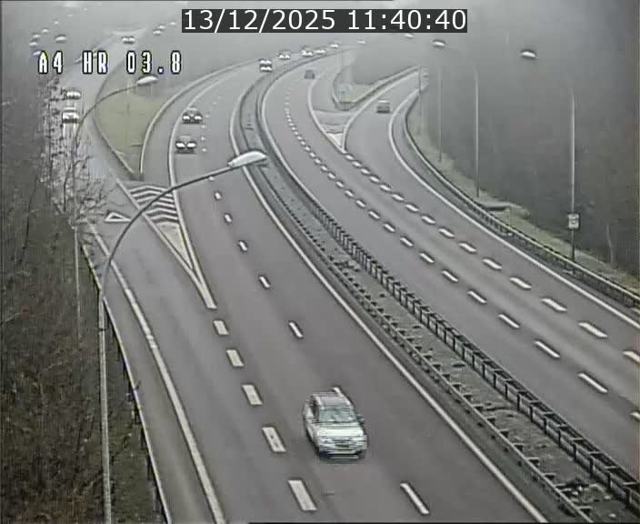 Webcam traffic A4 Luxembourg - BK 3.8 - Leudelange (direction Esch sur Alzette)