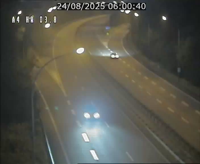 Webcam traffic A4 Luxembourg - BK 3.8 - Leudelange (direction Esch sur Alzette)