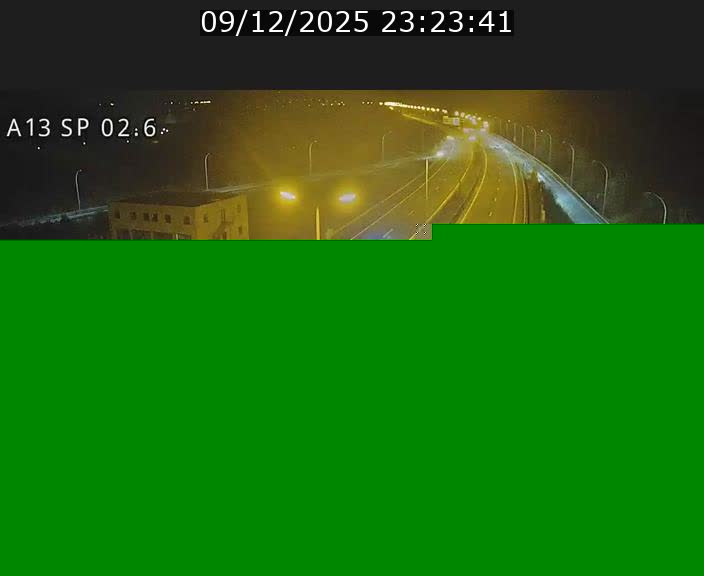Traffic live webcam Luxembourg Sanem - A13 direction Pétange - BK 2.6