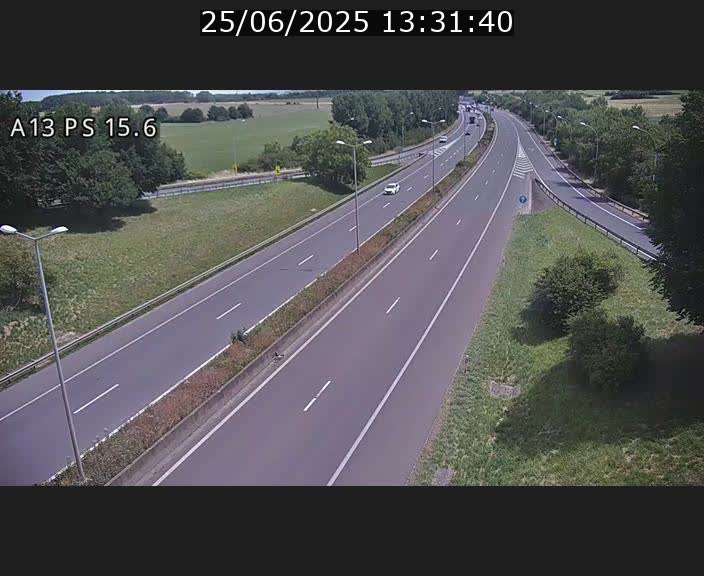Traffic live webcam Luxembourg Kayl - A13 direction Dudelange - BK 15.6