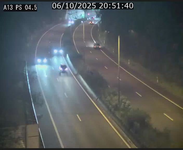 Traffic live webcam Luxembourg Differdange - A13 direction Esch-sur-Alzette - BK 4.5