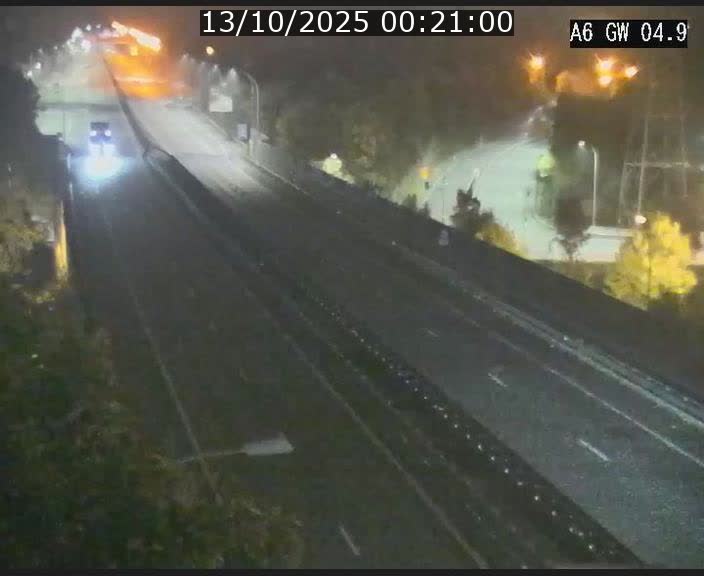 Traffic live webcam Luxembourg Croix de Cessange - A6 - BK 4.9 - direction Belgique