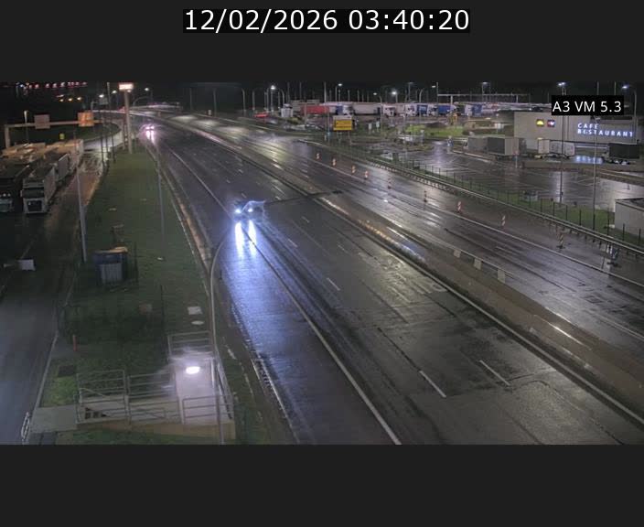 Traffic live webcam Luxembourg Aire de Berchem - A3 - BK 5 - direction France