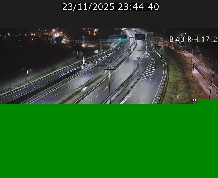 Webcam sur le contournement d'Esch Belval à hauteur de la sortie Université de Luxembourg. Vue orientée vers Luxembourg