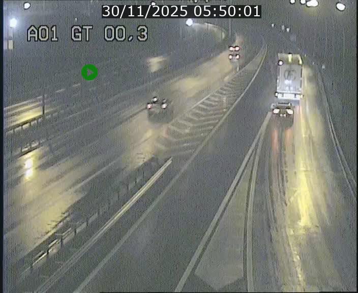 Traffic live webcam Luxembourg Croix de Gasperich - A1 direction Kirchberg - BK 0.3