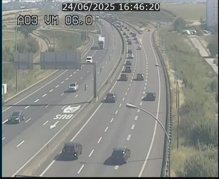 Traffic live webcam Luxembourg Aire de Berchem - A3 - BK 6 - direction France
