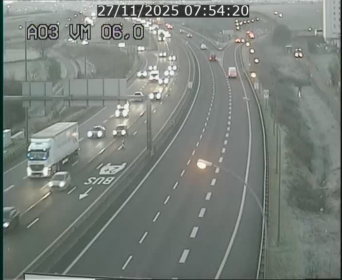 Traffic live webcam Luxembourg Aire de Berchem - A3 - BK 6 - direction France