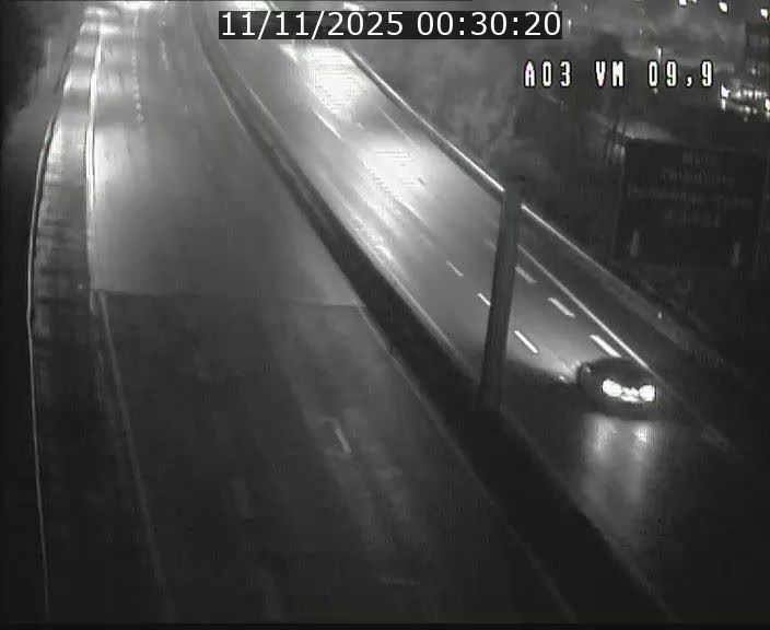 Webcam Autoroute à la Croix de Bettembourg - A3 - BK 9.9 - direction France