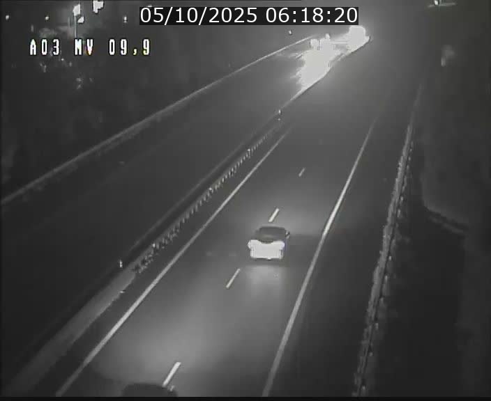 Webcam Autoroute à la Croix de Bettembourg - A3 - BK 9.9 - direction Luxembourg-Ville