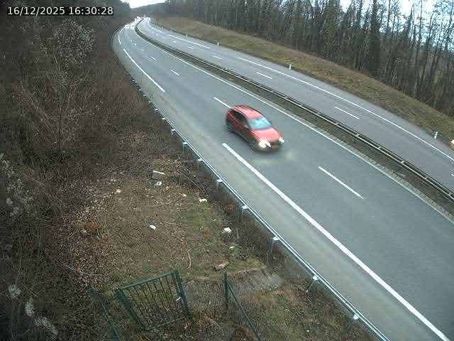 Caméra autoroute France - N52, Crusnes vers Belgique, Luxembourg