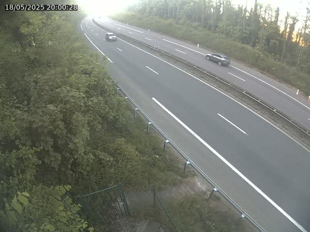 Caméra autoroute France - N52, Crusnes vers Belgique, Luxembourg