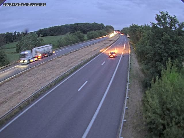 Caméra autoroute France - A31, Fey direction Metz
