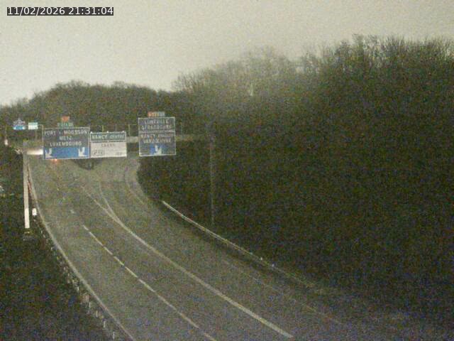Caméra autoroute France - Biffurcation A31/A33, Laxou direction Nancy