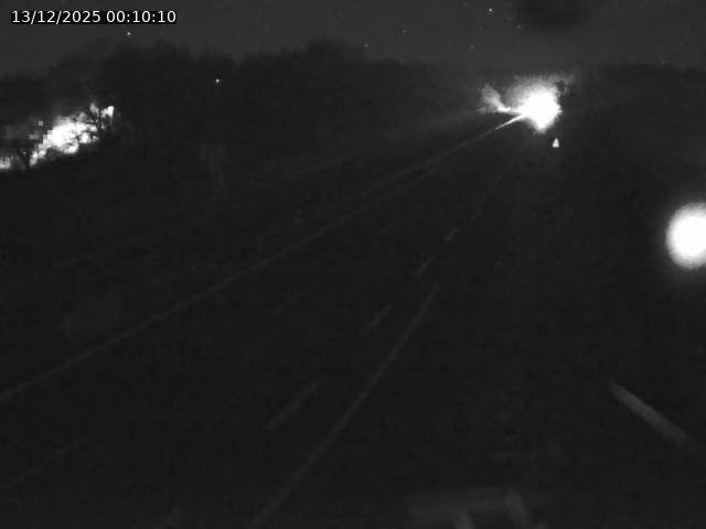 Webcam sur la N19 à Lyoffans. Vue orientée vers Vesoul