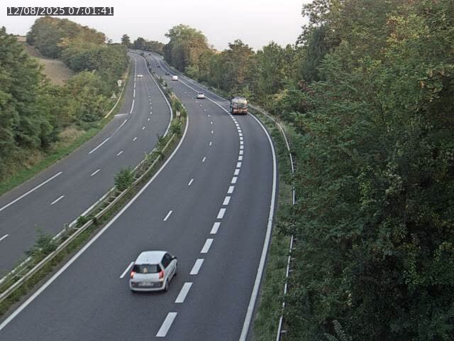 Caméra autoroute France - A33, Rosières direction Lunéville