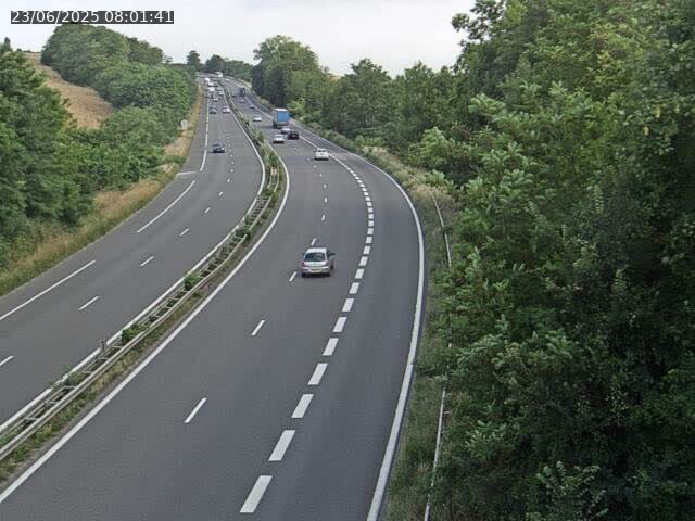 Caméra autoroute France - A33, Rosières direction Lunéville