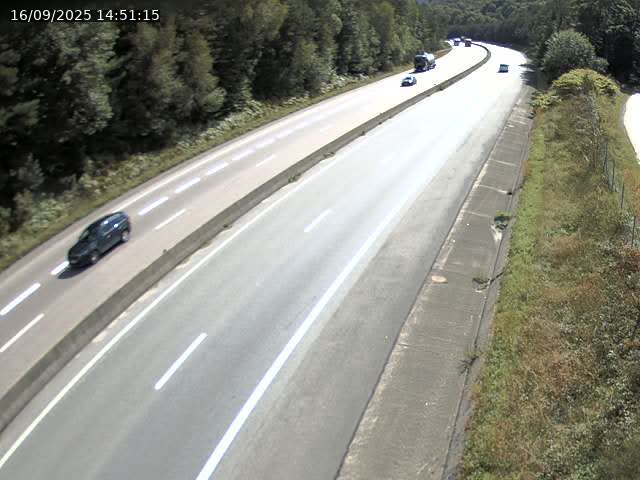 Caméra autoroute France - N57, Côte de la Calotine direction Nancy