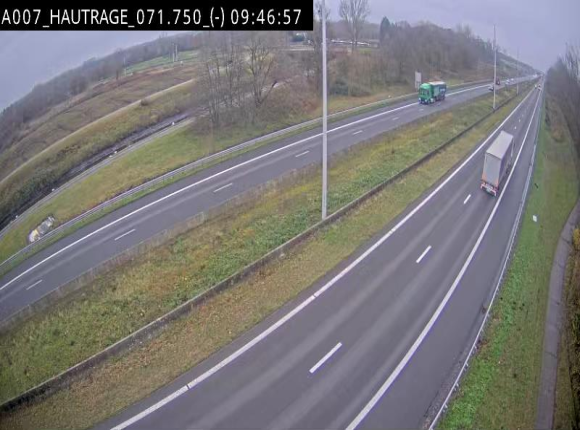 Webcam autoroute Belgique - Hautrage - E19 - BK 71.7