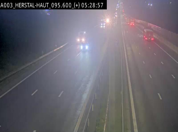 Webcam autoroute Belgique - Herstal - E40 direction Aix-la-Chapelle - BK 97