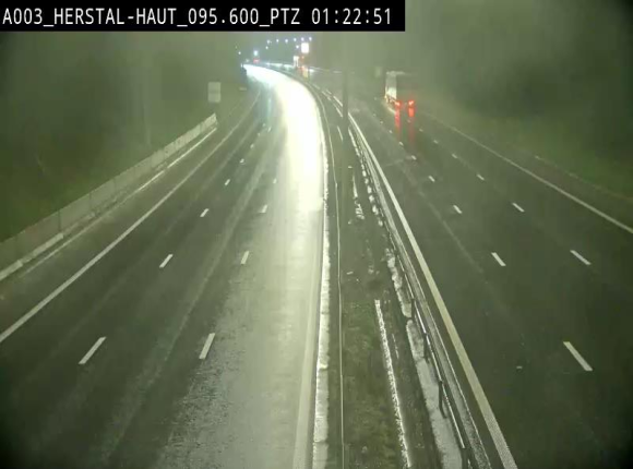 Webcam E40 à Herstal en direction de Liège et en provenance d'Aachen