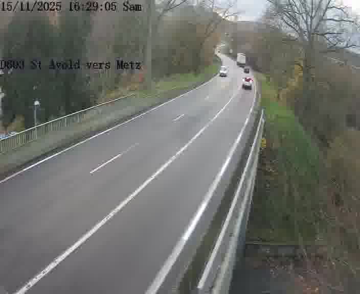 Clone of Webcam sur la D603 située à proximité de Saint-Avold. Vue orientée vers Metz