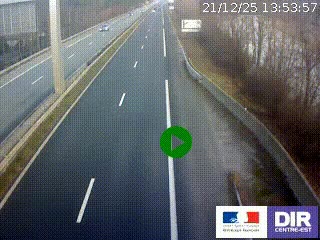 Webcam sur la nationale N90 à Gilly-sur-Isère, en direction et à proximité d'Albertville