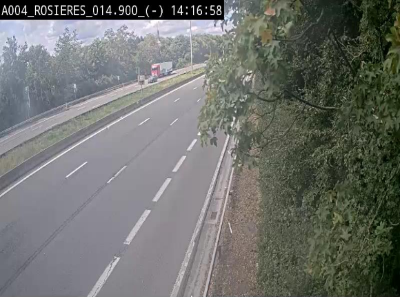 Webcam traffic E411(A4) - BK 14.4 - Rosières