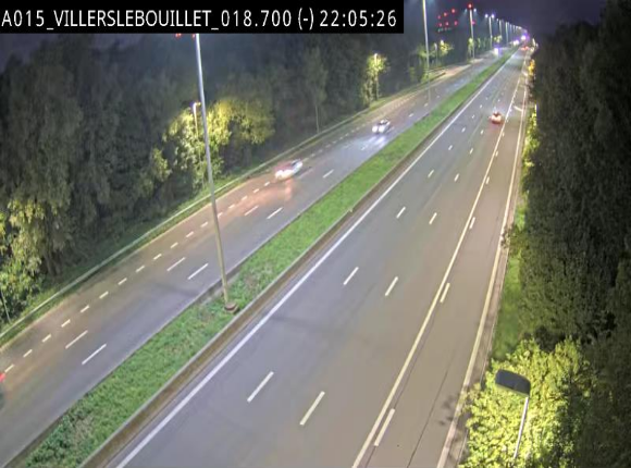 Webcam autoroute Belgique - Villers-le-Bouillet - E42 direction Liège - BK 18.7